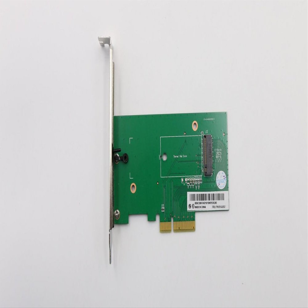 Lenovo Sparepart PCIe x4 to M.2 SSD Riser Card with Heat Sink HP, FRU01AJ832 (with Heat Sink HP)