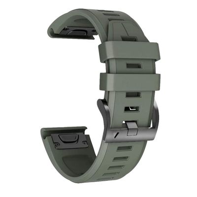 AEHON 26 22MM Watchbands For Garmin Fenix 7 7X Silicone Quick Release For Coros VERTIX/Coros VERTIX 2 Watch Easyfit Wrist Bands Straps (Color : K, Size : 26mm For Vertix 2)