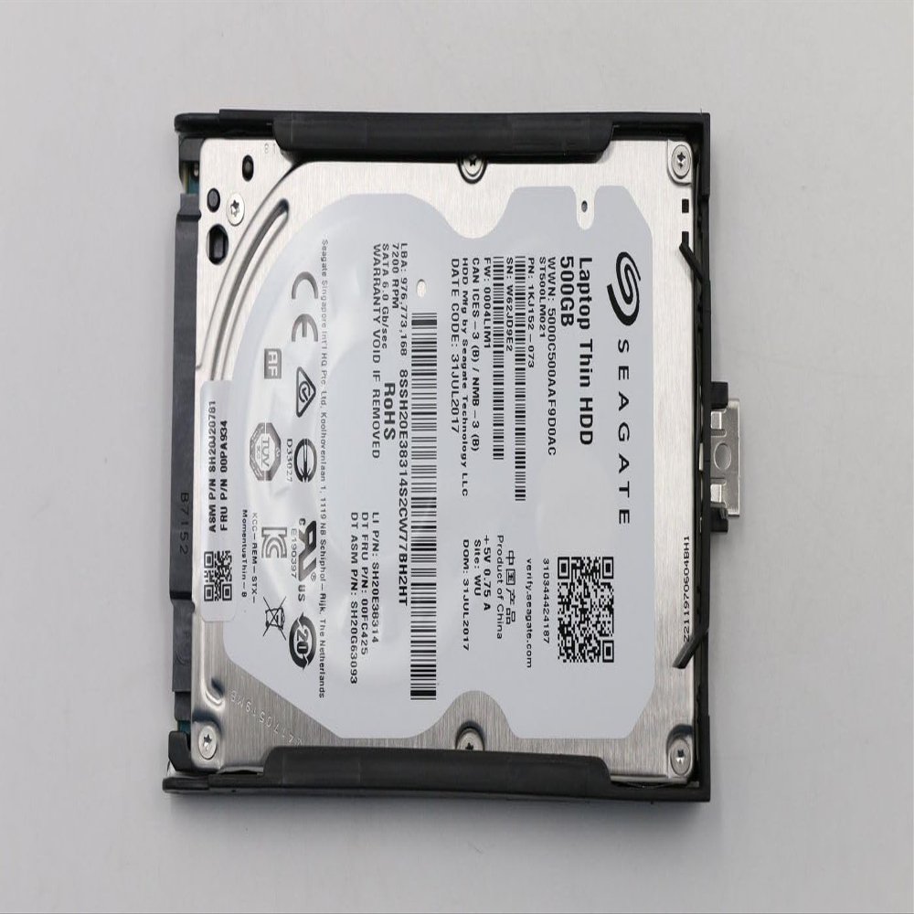Lenovo 500GB 2.5 SATA Hard Drive, 7200 RPM, FRU00PA934 (7200 RPM)