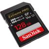 SanDisk 128GB Extreme PRO UHS-II V60 SDXC Memory Card view 2