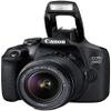 Canon EOS 2000D DSLR (Rebel T7) w/ 18-55mm Lens + 64GB Memory, 420-800mm Zoom Lens, 4 Lens Kit, Filter Kit, Backpack, Tripod + More (34PC Bundle) (Renewed) view 3