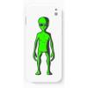 Alien Sticker | Waterproof Full Body Slender Green Alien Stickers - for Car Window Laptop Phone (3" x 1") view 2