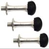 Set of 3 10mm Thread 91mm Stiletto Spike Feet Rustproof SS Stainless Steel Compatible with Sirui 10mm Tripod 3/8" Universal w Removable Covers Saltwater Safe view 2