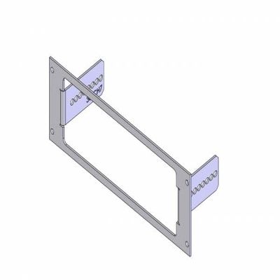 Havis C-EB30-CH7-1P 1-Piece Equipment Mounting Bracket, 3" Mounting Space, Fits M/A-COM CH-721