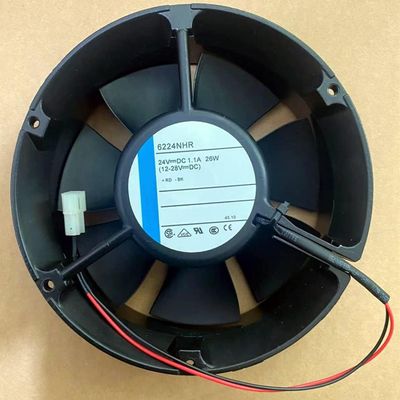 DC24V 26W 1.1A 6224NHR 17251 172mm 2-Wire Inverter Cooling Fan