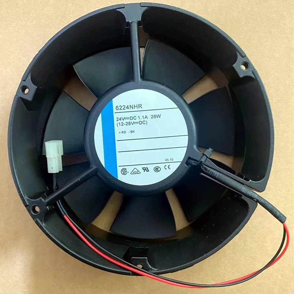 DC24V 26W 1.1A 6224NHR 17251 172mm 2-Wire Inverter Cooling Fan