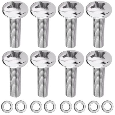 M4 Screws M4x12mm for TV Mount or Monitor 30 Inch or Small VESA Mount Screw Mounting Phillips Head Screw Pack of 8