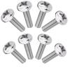 M4 Screws M4x12mm for TV Mount or Monitor 30 Inch or Small VESA Mount Screw Mounting Phillips Head Screw Pack of 8 view 2