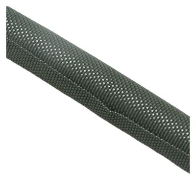 1/5M Self Closing PET Expandable Braided Sleeve Self-Closed Flexible Tube Insulated Hose Wire Wrap Cable Protecter (Color : Green7, Size : 19MM_1 Meter)