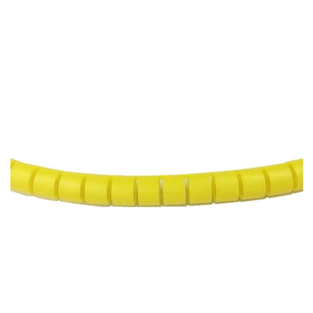 1/1.5/3/5/10 Meter 8/10/15/20/25/30/35mm Line Organizer Pipe Protection Spiral Wrap Winding Cable Wire Tub (Color : Yellow, Size : 20 MM_1.5 Meters)