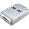 2 Port USB 2.0 Auto Printer Sharing Switch HUB Selector Switcher for Printer Scanner HM view 2