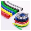 1/1.5/3/5/10 Meter 8/10/15/20/25/30/35mm Line Organizer Pipe Protection Spiral Wrap Winding Cable Wire Tub (Color : Red, Size : 35 MM_3 Meters) view 2