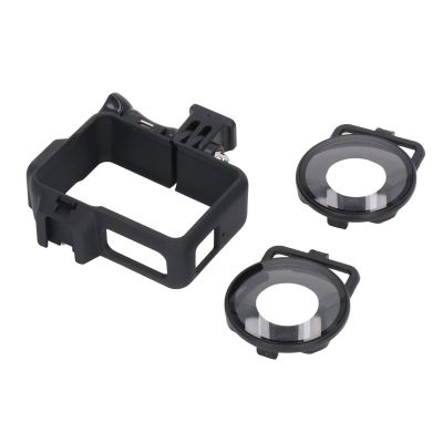 Action Camera Frame,Action Camera Accessories Lens Mod Glass Protector Guard Protective Frame Case Housing for One Rs