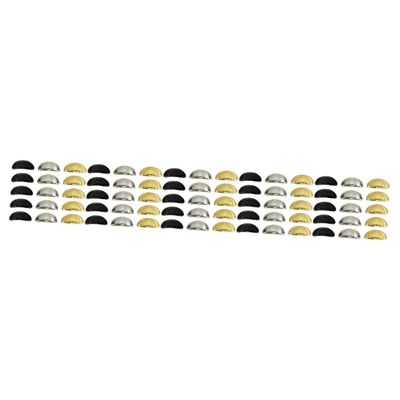 Yardwe 75 Pcs Doll House Furniture Dresser Knob Dresser Drawer Pulls Kitchen Cabinet Accessories Shell Cup Handle Dollhouse Cabinet Cup 12 Miniatures Furniture Mini Drawer Knobs