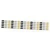 Yardwe 75 Pcs Doll House Furniture Dresser Knob Dresser Drawer Pulls Kitchen Cabinet Accessories Shell Cup Handle Dollhouse Cabinet Cup 12 Miniatures Furniture Mini Drawer Knobs view 1