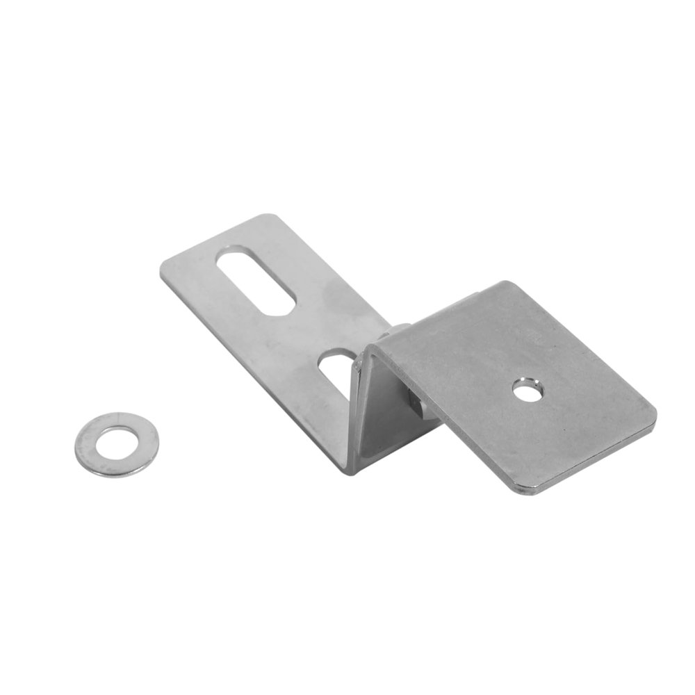 NATEC ST5S Side Mirror, Flat Base for Large Cars, All Stainless Steel, Adjustable Angle, Mounting Hole: 6.5 (SMA Type)