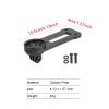 x xotic tech Computer Mount Holder Compatible with DEDA ALANERA Integrated Cockpit Handlebar, Compatible with Garmin Edge 1030 or Wahoo ROAM or Bryton 750 view 2