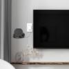 Compatible with Amazon Echo Pop Holder Echo Pop Stand Mount Echo Pop Wall Mount with Integrated Cable Management, No Screws Required, Speaker Accessories Rack (Echo Pop, Black, JT01), 1 piece view 2