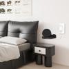 Compatible with Amazon Echo Pop Holder Echo Pop Stand Mount Echo Pop Wall Mount with Integrated Cable Management, No Screws Required, Speaker Accessories Rack (Echo Pop, Black, JT01), 1 piece view 3