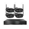 8MP POE 180 Degree Wide Angle Security Camera System with 8 Dual Lens Cameras, 4K Home Surveillance NVR Kit with Two Way Audio, Color Night Vision, Motion Detection (4CH) view 1