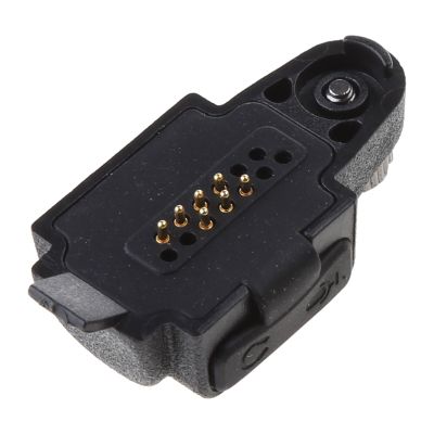 IOOOFU Audios Adapter for GP328Plus Radios RT29 RT48 RT82 Ailunce HD1 Earpieces & Mics with 2 Pin Plug- ABS