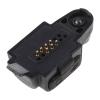 IOOOFU Audios Adapter for GP328Plus Radios RT29 RT48 RT82 Ailunce HD1 Earpieces & Mics with 2 Pin Plug- ABS view 1