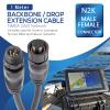 NMEA 2000 (N2K) Backbone, Drop or Extension Cable 1 Meter (3FT 3 Inches) for Lowrance Simrad B&G Navico Garmin Networks view 2