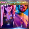 Henoyso 24 Pcs LED Disco Ball Necklaces for Party (Silver, White Light) view 4