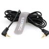 SZRMCC 2.5mm LANC Remote Control Cable Right Angle 2.5mm to 2.5mm Male Coiled Audio Extension Power Cable for Zoom PXW-FS5 Handgrip Blackmagic URSA Mini (Straight Cable) view 1