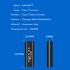JORINDO (Female to female-2pcs USB C Female to Female Adapter USB 3.1 Double Holes AdapterSupport 10GBbps Rate, Audio and Video, Fast Charging Adapterc-Type Extended Conversion of The Interface view 4