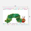Caterpillar Theme Party Photography Backdrop, 7x5FT, Rainbow Color Insect Cartoon Kids Boy Girl Cake Table Banner Background, Photo Booth Studio Props BJMYLU403 view 2