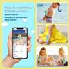 [2 Pack] Case for Tile Mate Bracelet Waterproof, Soft Silicone Tile Mate Wristband Holder Full Case Cover Compatible with Tile Mate (2022), Hidden Tile Mate Case for Child/Teen/Elderly (Black+Blue) view 4