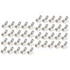 Housoutil 40pcs R-Type Cable Clamp Wire Fixator Organizer for Efficient Cord Management Easy to Install for Tv and Electrical Cables view 1