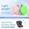 [2 Pack] Kid Bracelet for Tile Mate Waterproof Hidden, Kids Wristband Tile Mate Holder Case Cover Compatible with Tile Mate (2022), Soft Silicone Tile Mate Case for Kids/Teens/Elderly (Pink+Green) view 2