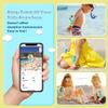 [2 Pack] Kid Bracelet for Tile Mate Waterproof Hidden, Kids Wristband Tile Mate Holder Case Cover Compatible with Tile Mate (2022), Soft Silicone Tile Mate Case for Kids/Teens/Elderly (Pink+Green) view 4