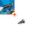 ORCATORCH D530V Warm White Video Light 120 Degrees & ORCATORCH Aluminum Alloy Diving Video Light Snoot Bundle view 1