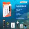 ORCATORCH D530V Warm White Video Light 120 Degrees & ORCATORCH Aluminum Alloy Diving Video Light Snoot Bundle view 4