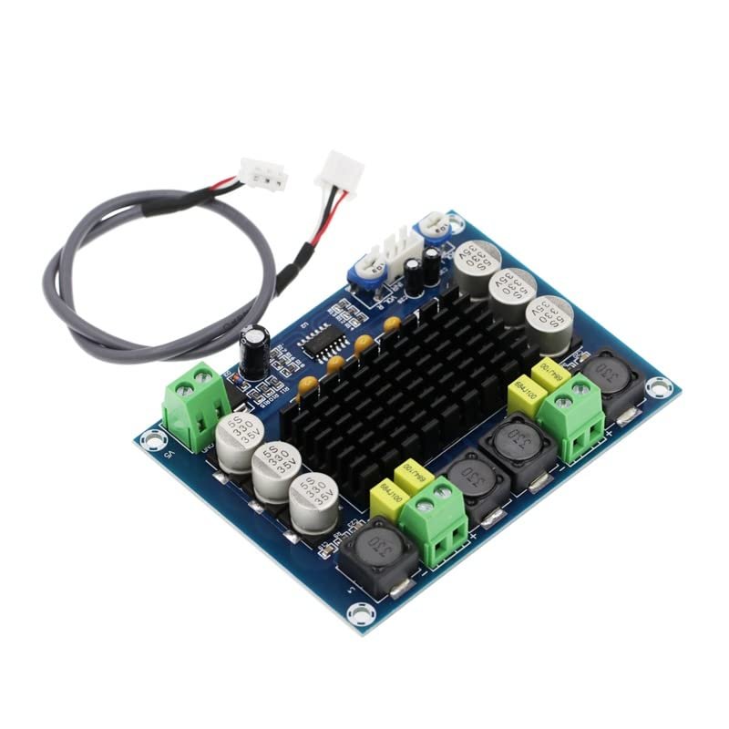 UPQRSG Audio Amplifier Board, 2 Channel Amplify Module TPA3116D2 2X120w High Power Accessory, Digital Portable Ampli Module for Store Home Theater[XH-M543]