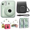 Fujifilm Instax Mini 12 Instant Camera Accessory Kit (Mint Green) with Instax Mini Film - Foil Pack (2 Pack), Instax Mini Accessory Kit, Rope Wrist Strap & Case view 1