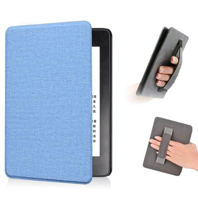 Case for 6" All-New Kindle 11th Generation (2022 Release, Model C2V2L3), Slim Lightweight Durable Fabric Cover with Hand Strap and Auto Sleep/Wake