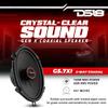 DS18 GEN-X 5.7" & 6.5" 2-Way Coaxial Car Speakers (4 Pack) - 150W Max, 50W RMS, 4 Ohm - Full Range Sound, Modern Bundle view 4