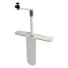Focket Projector Stand, Adjustable 24CM to 40CM 360 Degree Rotation Bedside Sofa Stand, Saves Space Organize Wires Bed Headboard Desktop Stand for Presentations, Home Cinema, 1/4in Thread (White) view 1