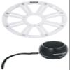 Kicker 45KMG12W 12" White Grille w/LED for KM12 and KMF12 Subwoofer Subs KMG12W Bundle with Rockville RPB2-BLACK Portable Bluetooth Speaker (2 Items) view 1