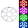 Kicker 45KMG12W 12" White Grille w/LED for KM12 and KMF12 Subwoofer Subs KMG12W Bundle with Rockville RPB2-BLACK Portable Bluetooth Speaker (2 Items) view 2
