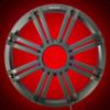 KICKER 45KMG12C 12" Charcoal Grille w/LED for KM12 + KMF12 Subwoofer Subs KMG12C Bundle with Rockville RPB2-BLACK Portable Bluetooth Speaker (2 Items) view 3