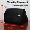 Dual Electronics LU63PB 6.5" 3-Way High Performance Outdoor Indoor Wired Speakers | Effortless Set Up | Home, Pool, Patio, Garage Use | Weather Resistant | Expansive Stereo Sound Coverage | Black view 3