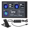 SUNGOOYUE Computer Temp Monitor, 3.5 Inch USB C Temperature Display Customizable Layout Data Monitor for PC CPU HDD Data Monitor view 1
