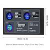 SUNGOOYUE Computer Temp Monitor, 3.5 Inch USB C Temperature Display Customizable Layout Data Monitor for PC CPU HDD Data Monitor view 2