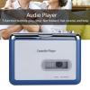 Bluetooth Cassette Player, ABS Auto Reverse Tape Player Bluetooth Output to Headphone Speaker with Automatic Tape Flip view 2