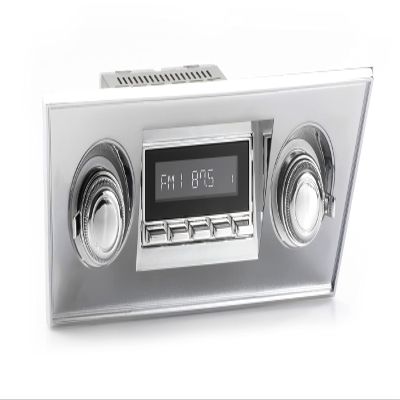 RetroRadio Compatible with 1966-67 Chevy Nova/Chevy II Features Include Bluetooth, USB, AM/FM HC-M2-01111-03P-73PC